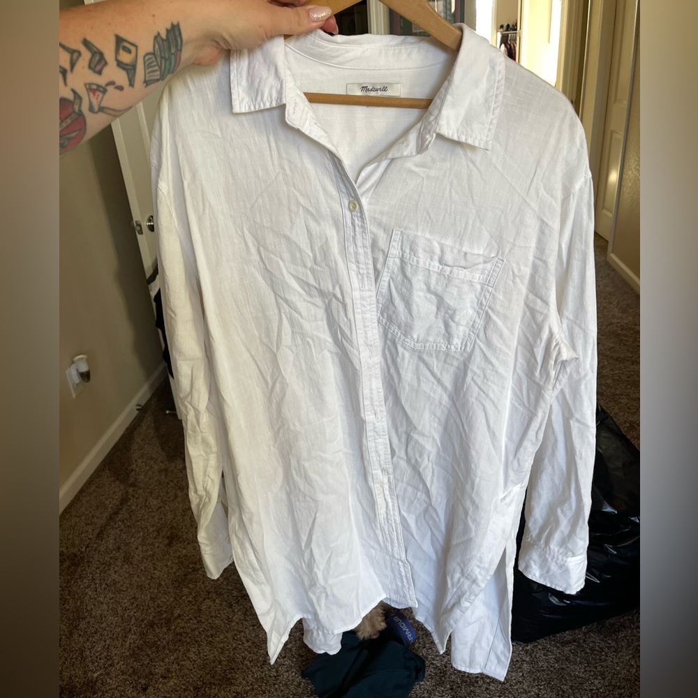 Madewell Button-down Collared Shirt